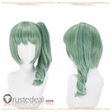 Touhou Project Daiyousei Kasodani Kyouko Wriggle Nightbug Curly Green Styled Cosplay Wig