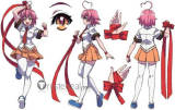 Commission Arcana Heart Heart Aino Cosplay Costume