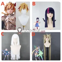 Fate Grand Order FGO Richard I Utsumi Erice Fairy Knight Lancelot Bradamante Styled Cosplay Wig