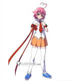 Commission Arcana Heart Heart Aino Pink Styled Cosplay Wig