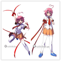 Commission Arcana Heart Heart Aino Pink Styled Cosplay Wig