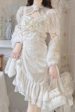 The Camellia White Fishtail JSK Set Formal Dress