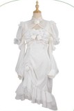 The Camellia White Fishtail JSK Set Formal Dress
