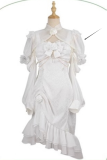The Camellia White Fishtail JSK Set Formal Dress