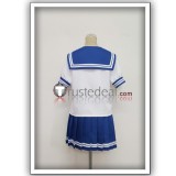 Lucky Star Kagami Hiiragi Konata Izumi Miyuki Takara Yutaka Summer Blue School Uniform Cosplay Costume