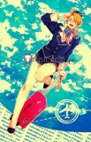 Hetalia Axis Powers America USA Flight Attendant Genderbend Female Cosplay Costume