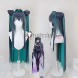 Goddess of Victory Nikke Elegg Abby Blonde Black Styled Cosplay Wig