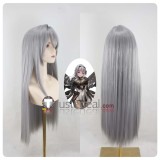 Goddess of Victory Nikke Mast Nihilister Modernia Styled Red Pink Gray Cosplay Wig