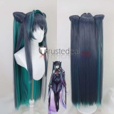 Goddess of Victory Nikke Elegg Abby Blonde Black Styled Cosplay Wig