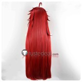 Goddess of Victory Nikke Mast Nihilister Modernia Styled Red Pink Gray Cosplay Wig