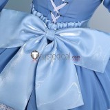 Panty Stocking with Garterbelt Stocking Blue Lolita Dress Cosplay Costume