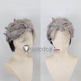 Monster Hunter Olivia Grey Black Styled Cosplay Wig
