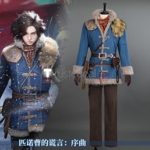 Lies of P Overture Pinocchio Blue Cosplay Costume