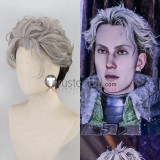 Monster Hunter Olivia Grey Black Styled Cosplay Wig