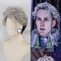 Monster Hunter Olivia Grey Black Styled Cosplay Wig