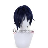 Tsuki ni Yorisou Otome no Sahou Ookura Aeon Dark Blue Styled Cosplay Wig