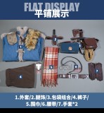 Lies of P Overture Pinocchio Blue Cosplay Costume