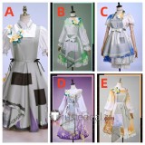 Project Sekai Colorful Stage Kagirinaku Haiiro e Close to Gray Shinonome Ena Akiyama Mizuki Yoisaki Kanade Asahina Mafuyu Kagamine Rin Flower Dress Cosplay Costume