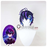 WACCA Luin Blue Grey Styled Cosplay Wig