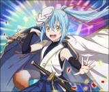Tensei Shitara Slime Datta Ken Rimuru Tempest Mikami Satoru Light Blue Ponytail Cosplay Wig