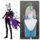 WACCA Luin Blue Grey Styled Cosplay Wig