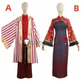 Limbus Company Jia Xichun Cheongsam Land of Illusion Hong Lu Red Cosplay Costume