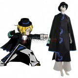 Limbus Company Cinq Assoc. East Section 3 Don Quixote Faust Black Brown Cosplay Costume