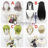 Touken Ranbu Higekiri Taikou Samonji Juzumaru Tsunetsugu Murakumo Gou Green Golden Cosplay Wig