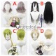 Touken Ranbu Higekiri Taikou Samonji Juzumaru Tsunetsugu Murakumo Gou Green Golden Cosplay Wig
