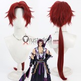 Touken Ranbu Tonbokiri Goke Kanemitsu Kyogoku Masamune Tomita Gou Red Black Golden Cosplay Wig