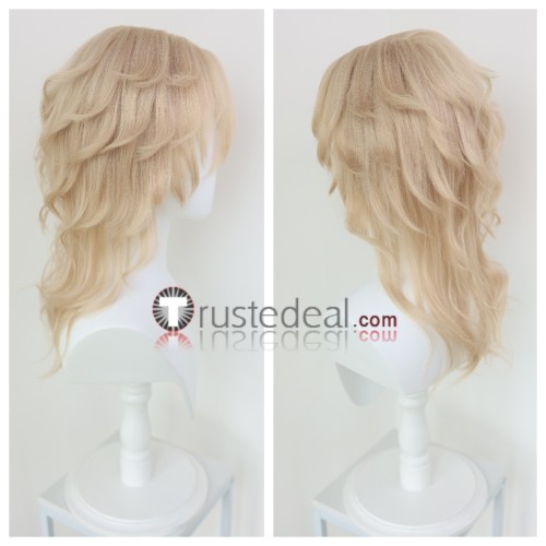 Honkai Star Rail HSR Aventurine Golden Prestyled Cosplay Wig