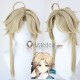 Honkai Star Rail HSR Yanqing Golden Prestyled Cosplay Wig