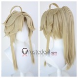 Honkai Star Rail HSR Yanqing Golden Prestyled Cosplay Wig