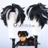 Genshin Impact Wriothesley Neuvillette Lynette Lyney Black Silver Lace Front Styled Cosplay Wig