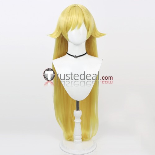Bakemonogatari Oshino Shinobu Golden Cosplay Wigs