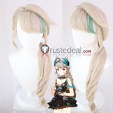 Genshin Impact Wriothesley Neuvillette Lynette Lyney Black Silver Lace Front Styled Cosplay Wig