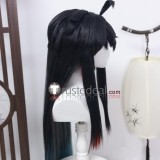 Honkai Star Rail HSR Dan Heng lmbibitor Lunae Black Blue Prestyled Cosplay Wig