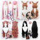 Blue Archive Kurosaki Koyuki Iochi Mari Yozakura Kirara Wakaba Hinata Pink Brown Cosplay Wig