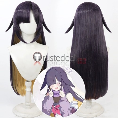 Blue Archive ‌Ono Tsukuyo Tsuchinaga Hiyori Shirao Eri Purple Blue White Cosplay Wig