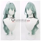 Blue Archive ‌Plana Shiromi Iori Uzawa Reisa Sensei Senpai Silver Green Cosplay Wig