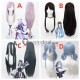 Blue Archive ‌Shiraishi Utaha Amau Ako Tendou Arisu Kurimura Airi Purple Black Cosplay Wig