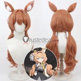 Blue Archive Kurosaki Koyuki Iochi Mari Yozakura Kirara Wakaba Hinata Pink Brown Cosplay Wig
