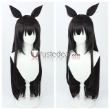 Blue Archive ‌Shichido Yukino Asagi Mutsuki Kawawa Shizuko Hayase Yuka Dark Brown Grey Cosplay Wig