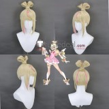 Overwatch 2 Mythic Skin Juno Hear of Hope Juno Kiriko Golden Blonde Highlights Styled Cosplay Wig