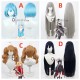 Blue Archive Arona ‌Motomiya Chiaki Ibaragi Yoshimi Utazumi Sakurako Grey Blue Cosplay Wig