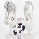 Blue Archive ‌Shichido Yukino Asagi Mutsuki Kawawa Shizuko Hayase Yuka Dark Brown Grey Cosplay Wig