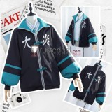 Arknights Great Yan Black Coat Cosplay Costume