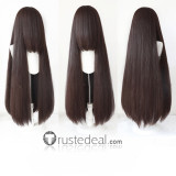 Versatile Thickened Hair Volume White Gray Black Cosplay Wigs 100cm