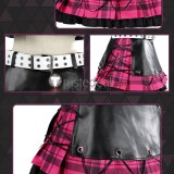 Love Live Rock Nico Yazawa Honoka Kousaka Maki Nishikino Black Cosplay Costume