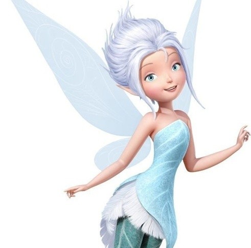 The Pirate Fairy Periwinkle Peri Silver Styled Cosplay Wig